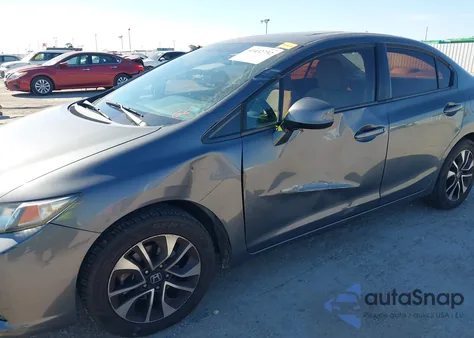 2013 Honda Civic Ex из США, поврежденный, VIN 19XFB2F86DE019808